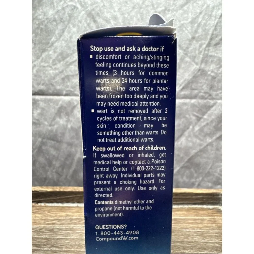 Compound W Original‎ Freeze Off DUAL POWER Wart Removal System Exp 8/30/25 NIB